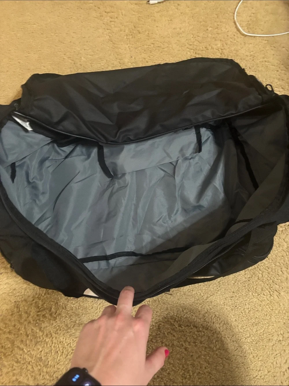 Nike spacious duffel